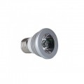 Free Shipping  E27 3W 150LM RGB Light LED Spot Bulb (110-240V)